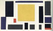 Theo van Doesburg composition vlll (the cow) painting